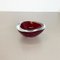 Large Red Murano Glass Ashtray, Italy, 1970s, Image 2