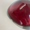 Large Red Murano Glass Ashtray, Italy, 1970s 14