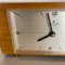 Wooden Teak Table Clock in the style of Max Bill from Junghans Electronic, Germany, 1960s 7