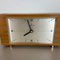 Horloge de Table en Teck dans le style de Max Bill de Junghans Electronic, Allemagne, 1960s 5