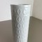 Large Op Art Biscuit Porcelain German Vase from Ak Kaiser, Germany, 1970s, Image 8