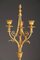 Louis XVI Clock and Candelabras in Ormolu and Marble, Set of 3, Image 6