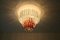 Deckenlampe aus Muranoglas, 20. Jh. Von Paolo Venini 2