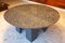 Großer runder Tisch mit 10 Sitzplätzen aus Granit 3