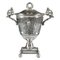 French Restoration Era Silver and Crystal Candy Dish, Image 1