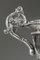 French Restoration Era Süßigkeitenschale aus Silber und Kristallglas 11