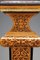 Louis XIV Style Wood Marquetry Columns, Set of 2 2