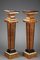 Louis XIV Style Wood Marquetry Columns, Set of 2, Image 6