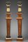 Louis XIV Style Wood Marquetry Columns, Set of 2, Image 16