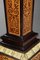 Louis XIV Style Wood Marquetry Columns, Set of 2 10