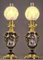 Napoleon III Bayeux Porcelain Oil Lamps, Set of 2 10