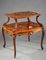 Art Nouveau Inlaid Wood Table with Marquetry, Image 5