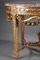Louis XVI Tisch aus Holz und vergoldetem Holz 5