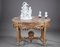 Louis XVI Tisch aus Holz und vergoldetem Holz 19