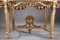 Louis XVI Tisch aus Holz und vergoldetem Holz 4