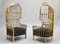 Bora Bora Birdcage Chairs in Gold by Eichholtz, Set of 2, Image 4