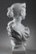 Oliver, Bust of a Lady, Late 19th Century, Marble Sculpture, Image 8