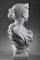 Oliver, Busto de dama, Finales del siglo XIX, Escultura de mármol, Imagen 8