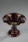 19th Century Bohemian Crystal Cup in Ruby Red with Enameled Decoration 4