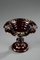 19th Century Bohemian Crystal Cup in Ruby Red with Enameled Decoration, Image 4