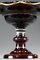 19th Century Bohemian Crystal Cup in Ruby Red with Enameled Decoration 6