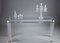 20th Century Acrylic Glass Console Table by Romeo, Paris 7