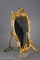 Specchio da tavolo in stile Luigi XV in bronzo dorato, Immagine 3