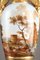 Large Empire Period Fuseau Vases in Porcelain of Paris, Set of 2, Image 3