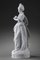 Paul Duboy, Jeune Fille en Robe de Bal, Statue Bisque 4