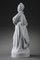 Paul Duboy, Jeune Fille en Robe de Bal, Statue Bisque 5