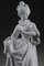 Paul Duboy, Jeune Fille en Robe de Bal, Statue Bisque 8