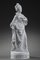 Paul Duboy, Jeune Fille en Robe de Bal, Statue Bisque 7