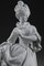 Paul Duboy, Jeune Fille en Robe de Bal, Statue Bisque 19