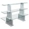 Carrara Marble Bookcase with Glass Shelves by Alessandro Mendini, 1970s 1