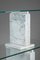 Carrara Marble Bookcase with Glass Shelves by Alessandro Mendini, 1970s, Image 11