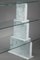 Carrara Marble Bookcase with Glass Shelves by Alessandro Mendini, 1970s, Image 10