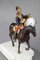 18. Jh. Louis XVI Uhr mit Darstellung eines Soldaten auf dem Pferderücken 8
