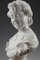 Busto de alabastro de una niña, siglo XIX, Imagen 8