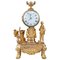 Petite Horloge Louis XVI de la Fin du 18ème Siècle Représentant le Jardinier 1