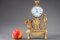 Petite Horloge Louis XVI de la Fin du 18ème Siècle Représentant le Jardinier 2