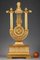 Empire Style Gilt Bronze Lyre Clock 2