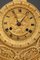 Reloj estilo Imperio de bronce dorado, Imagen 8