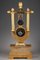 Empire Lyre Uhr aus vergoldeter Bronze im Empire Stil 18