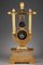 Horloge Lyre Style Empire en Bronze Doré 18