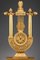 Empire Style Gilt Bronze Lyre Clock 4