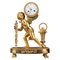 Restoration Gilt Bronze Peddler Clock 1