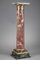 19th Century Red and Green Marble Pedestal 4