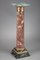 19th Century Red and Green Marble Pedestal 3