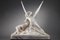 After Canova, Psyche Revived by Cupid's Kiss, Italy, 19th Century, Image 5