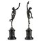 After Jean de Bologne, Fortune and Mercury, Bronzeskulpturen, 2er Set 1